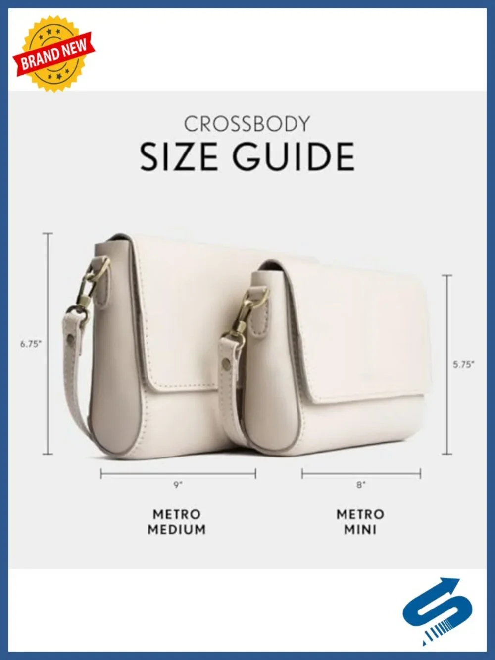 Handmade Full-Grain Leather Crossbody Bag with Hidden Magnet Closure